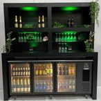 Achterkast luxe zwart of wit