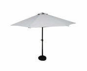 Parasol grijs Ø250 cm
