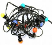 Prikkabel Gekleurd 25M