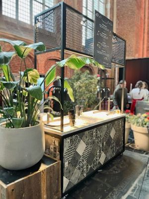 Buffettafel industrieel